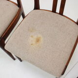 Set of Four Dining Chairs by Drevotvar, Czechoslovakia, 1970