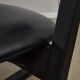 Chaise Ergonomique Pendule en Cuir Noir par Peter Opsvik pour Stokke, 1983
