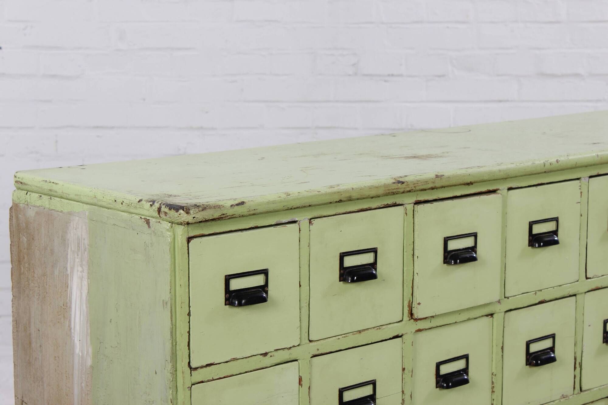 Industrial vintage drawer cabinet apothecary cabinet chest of drawers