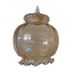 Suspension ceiling light glass vintage