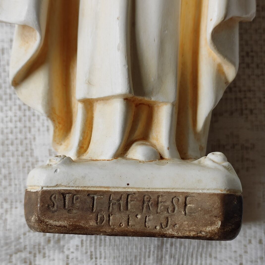 St. Teresa of the Child Jesus ancient plaster