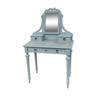 Louis XVI style dressing table with mirror