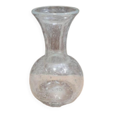 Biot glass vase