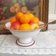 Porcelain standing fruit cup