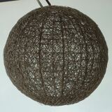 Abat-jour de suspension vintage Ø 27 cm en fil de fer