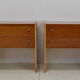 Pair of mid-century Bedside Tables,Bucovice,1970's.