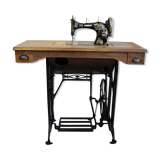 Restored old sewing machine