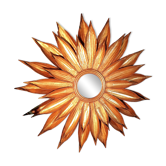 Wall mirror "Sun" 1970s