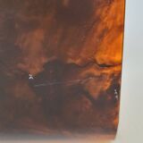 Vintage plexiglass magazine rack 1970