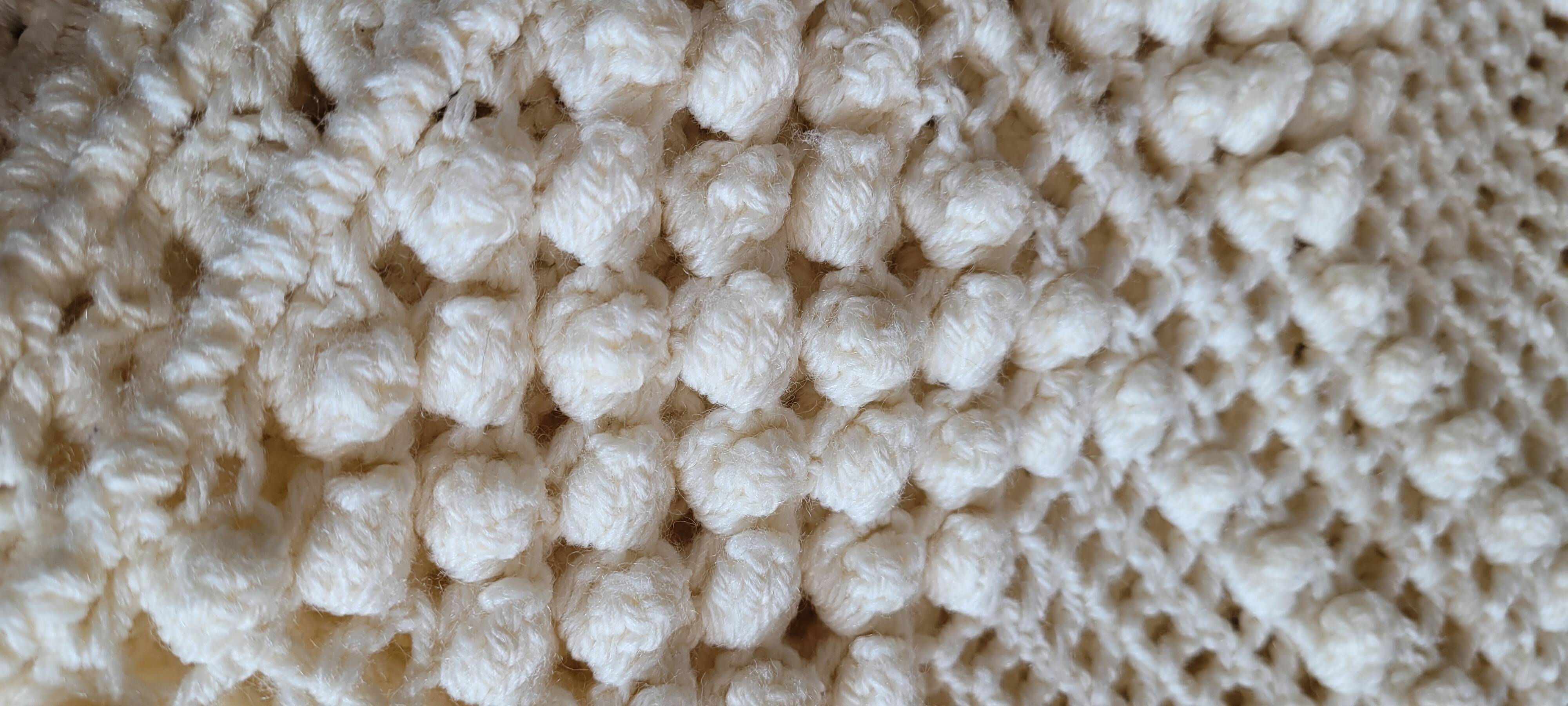 Antique crochet bed cover, 210x120cm, handmade