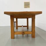 2m solid elm farmhouse table