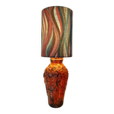 Lampe d'accent Fat Lava de Carstens Tönnieshof – Années 1970 | Brutalisme