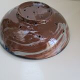 Salad bowl, Catalan ceramic drainer, decorated