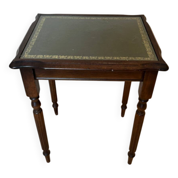 Petite table d’appoint vintage en bois — Beyit