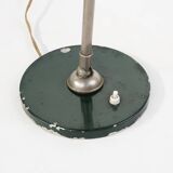 Lampe de bureau industrielle vintage en métal, France vers 1920