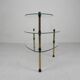 Etagere with 3 glass plates, kidney shape, 1950s