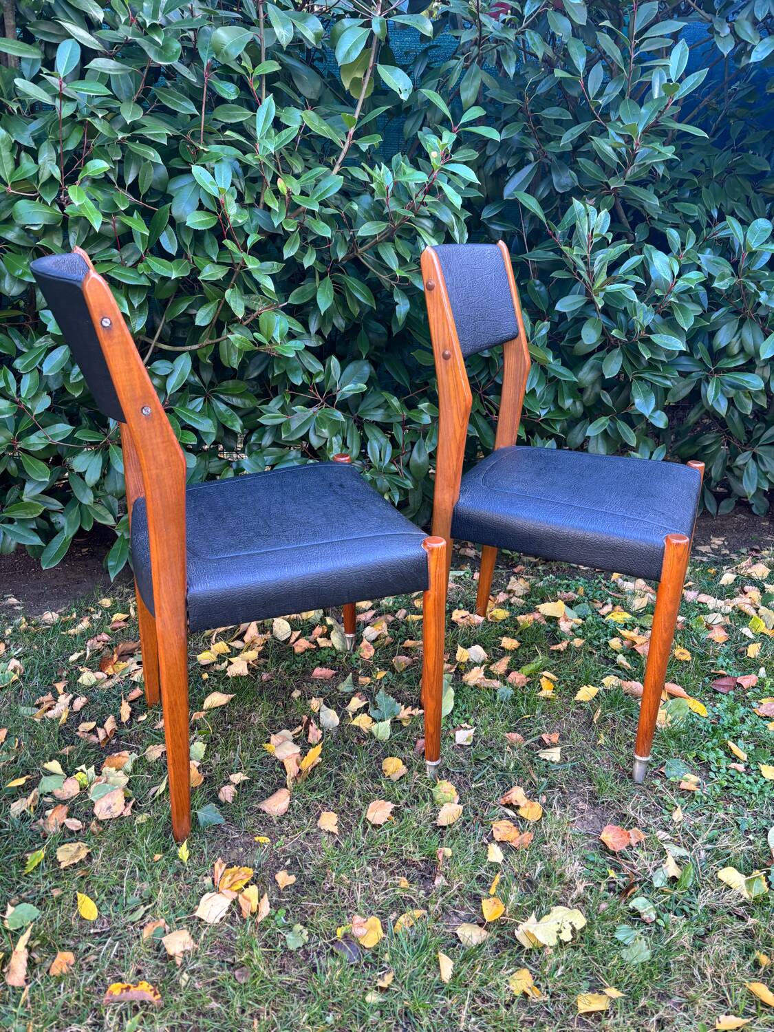 Vintage teak chairs