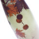 Art Nouveau vase with autumn decoration signed by Jem