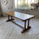 Table en chêne 3m 1950 avec ses allonges