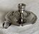 Silver-plated hand candlestick in the Louis XV style