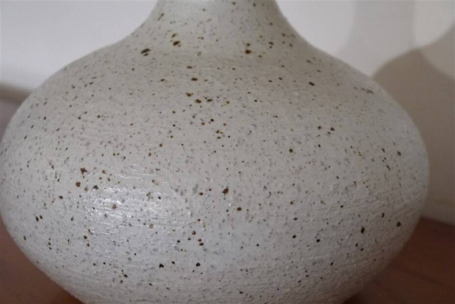 Vintage stoneware lamp