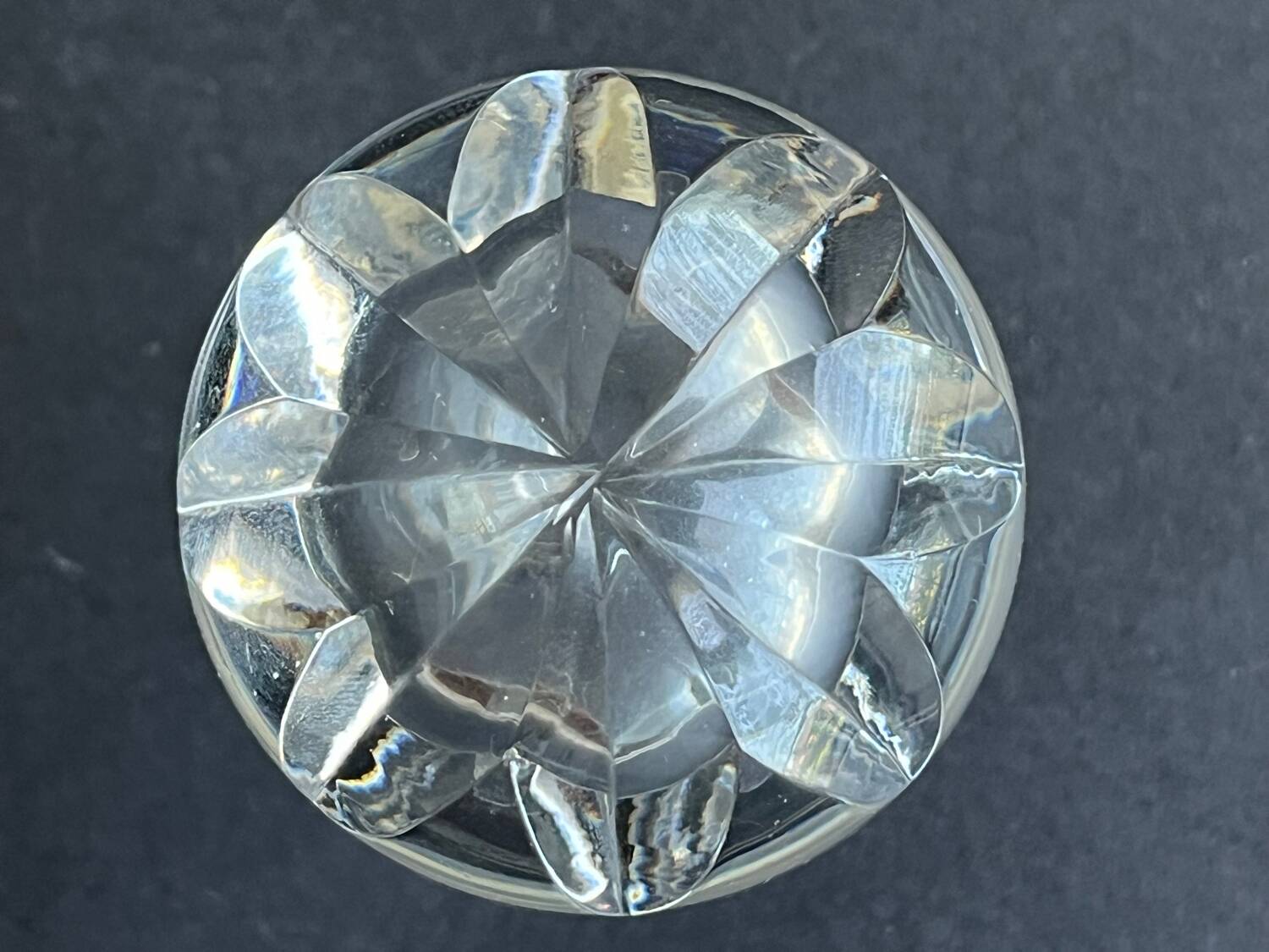 Saint Louis crystal whiskey decanter