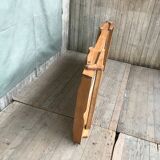 Bed folding a person
