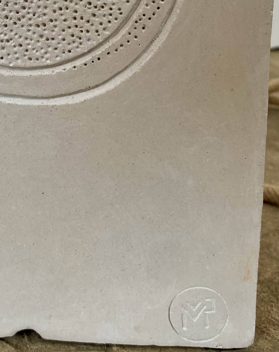 Mood lamp. Sandstone sculpture. Unique piece. Handmade