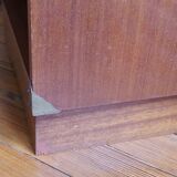 Table de chevet marine de bateau vintage 70's