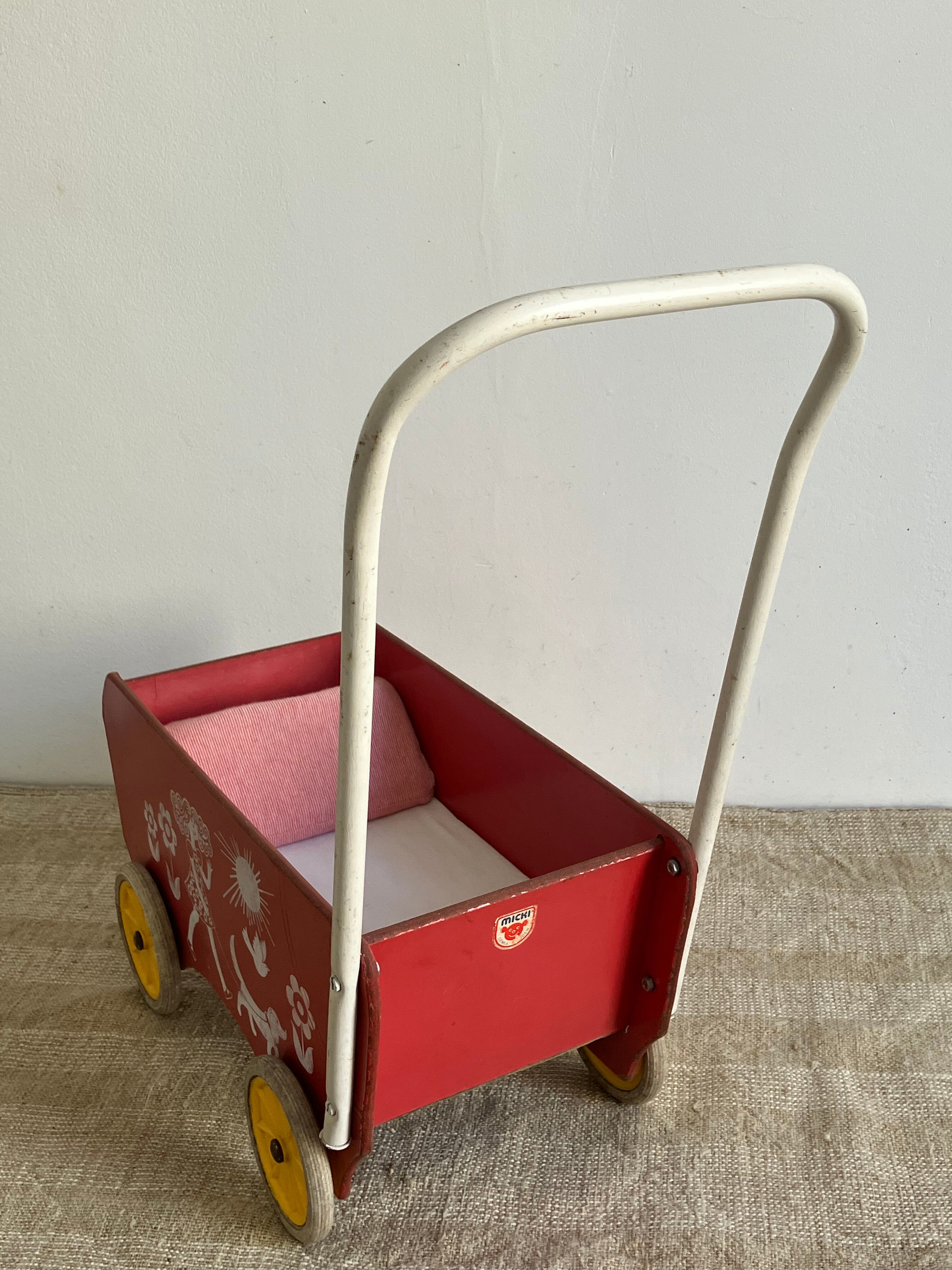 Antique toy, Micky trolley/stroller