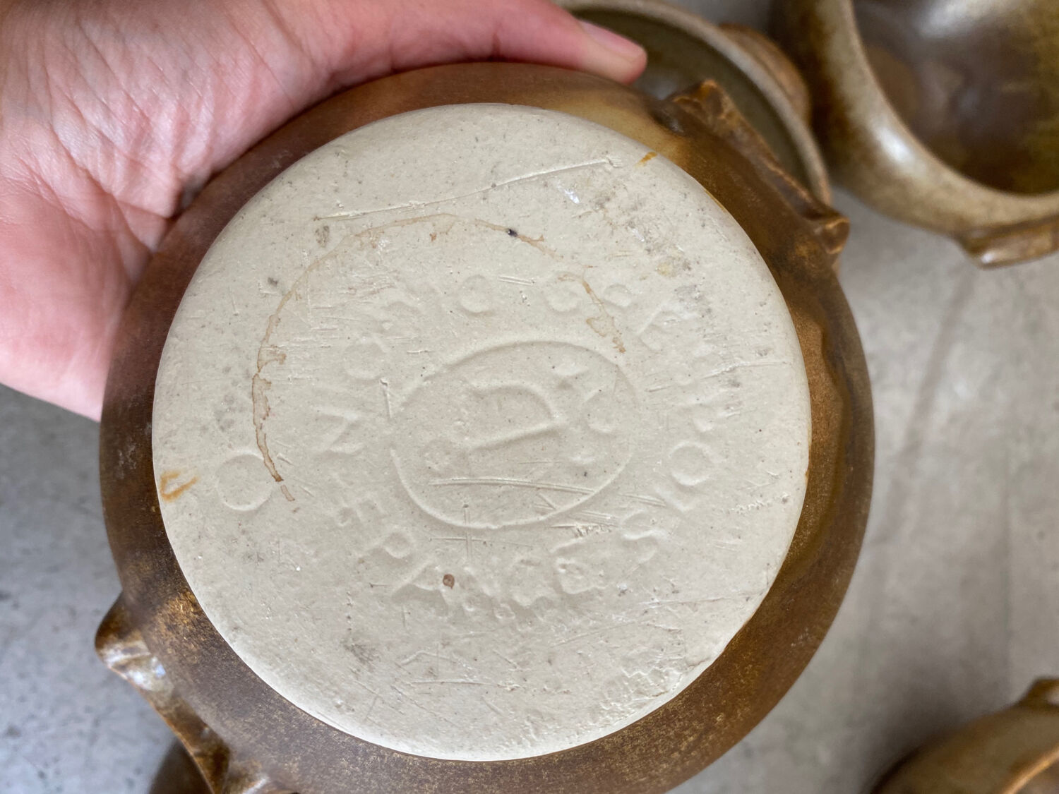 Digoin stoneware bowls