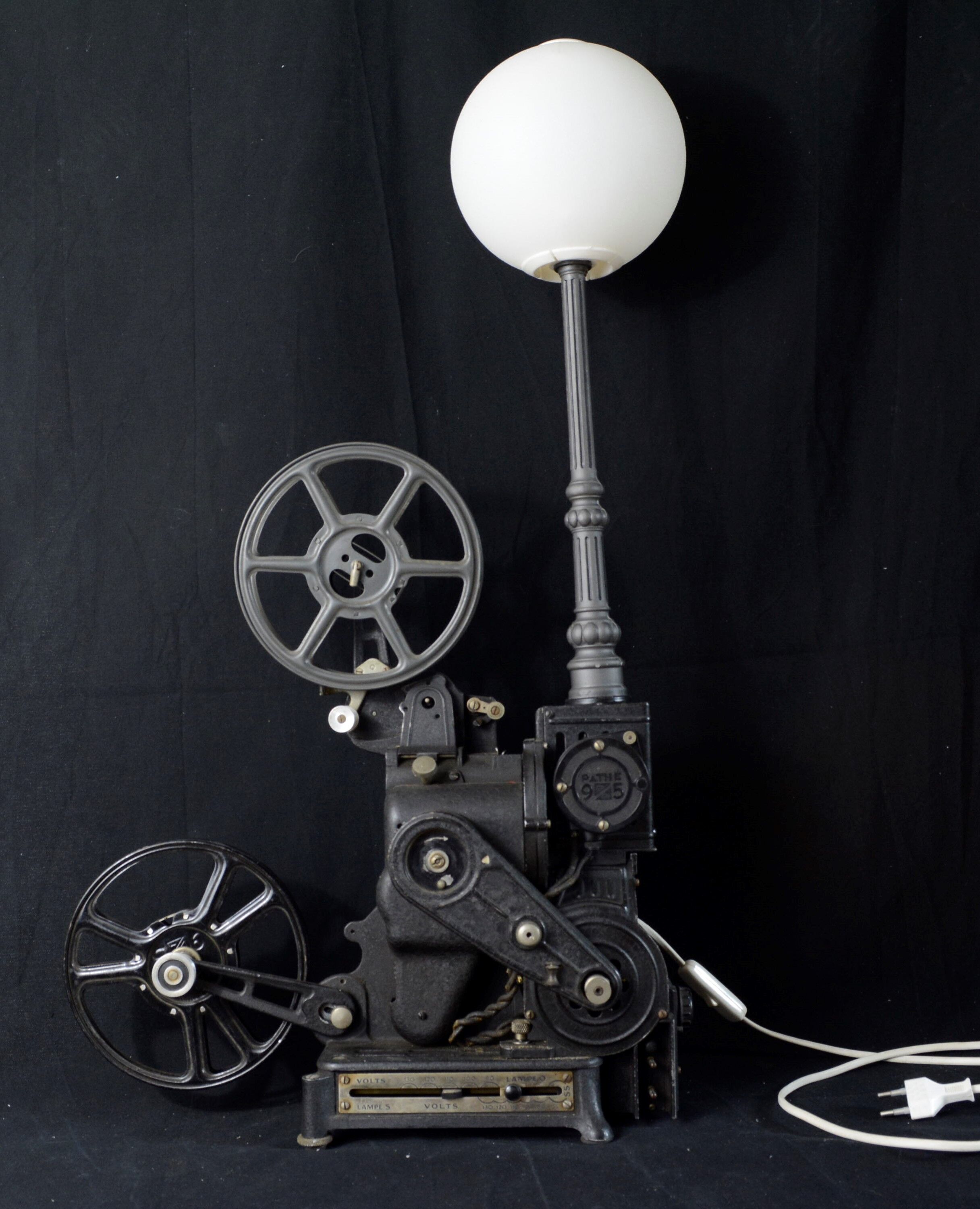 Cinema projector lamp Pathé Lux 1931, atypical industrial.