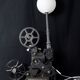 Cinema projector lamp Pathé Lux 1931, atypical industrial.