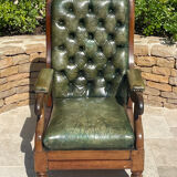 Chesterfield Mahogany Armchair
