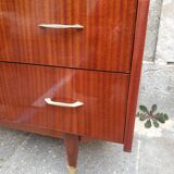 Commode vintage pied droit