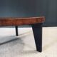 Mid-Century Industrial Tripod Coffee Table, France, 1950s