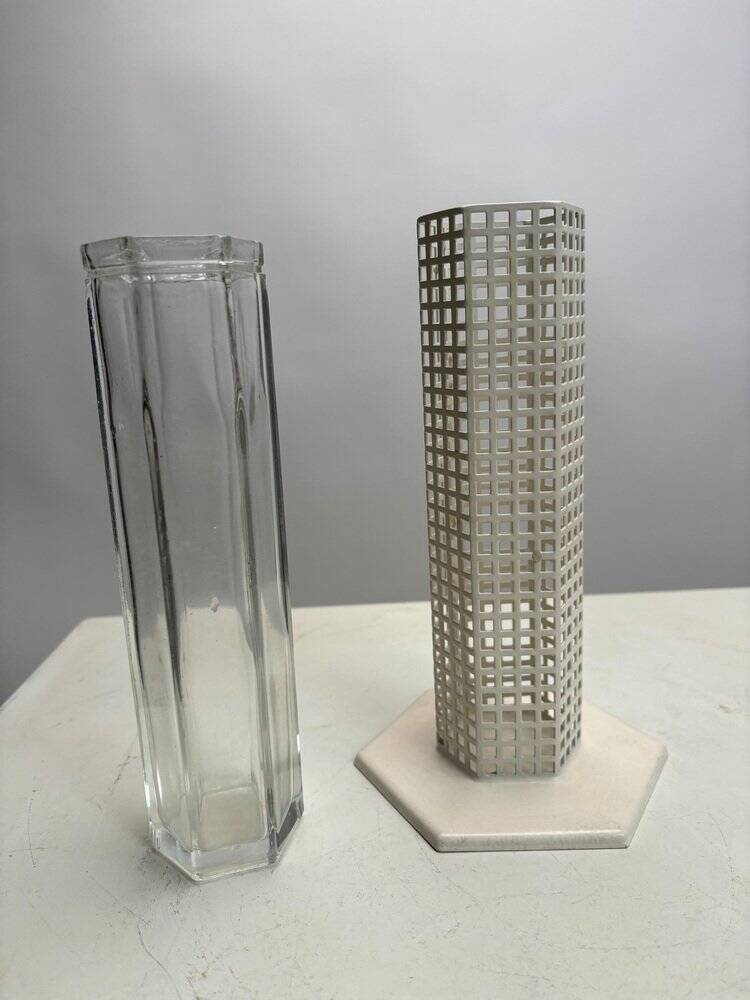Skyscraper Vase by Josef Hoffmann, 1890s