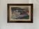 Vintage Oil on Canvas signed Modernist Gustav Adolf Johansson 1972