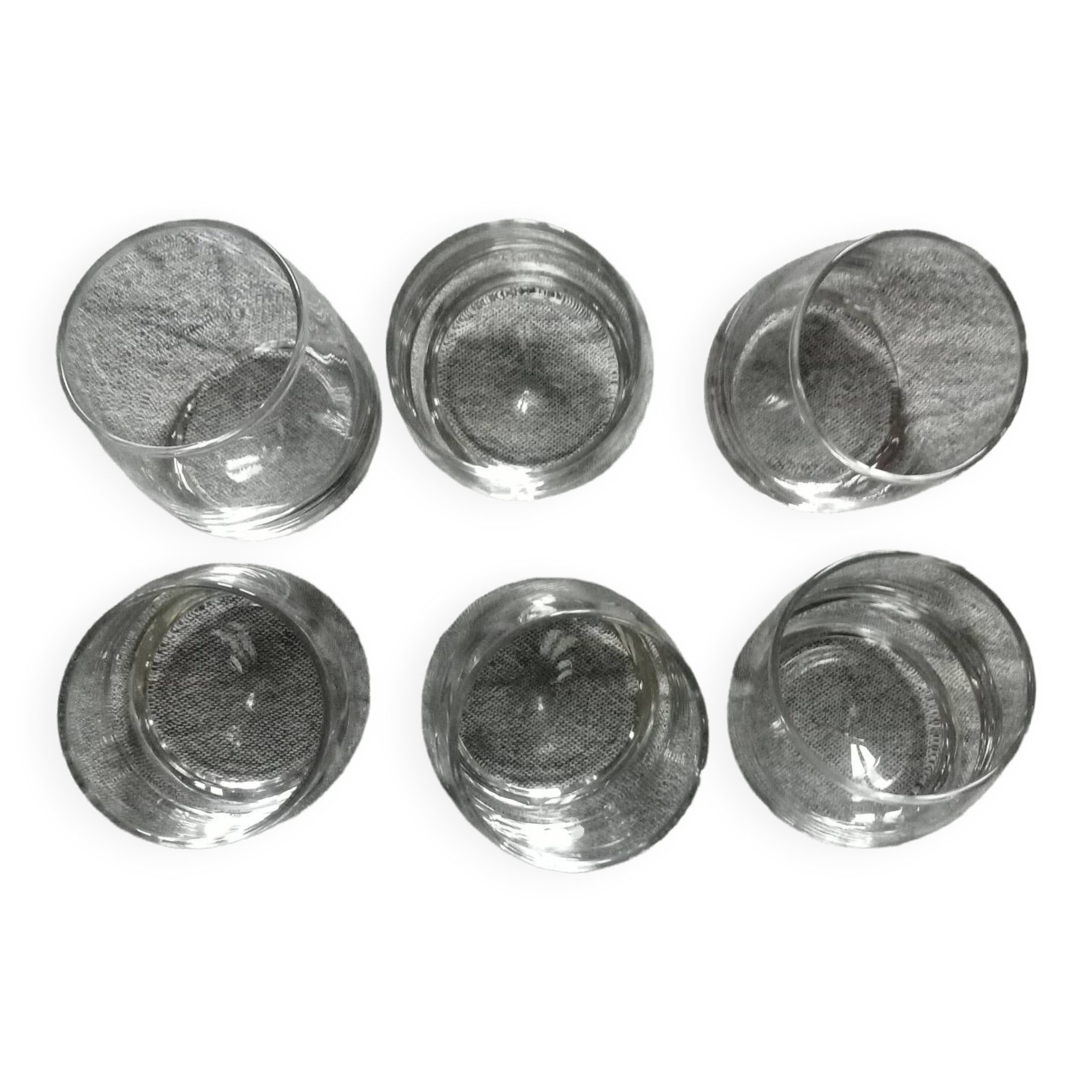 6 spinning top glasses
