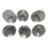 6 verres toupies