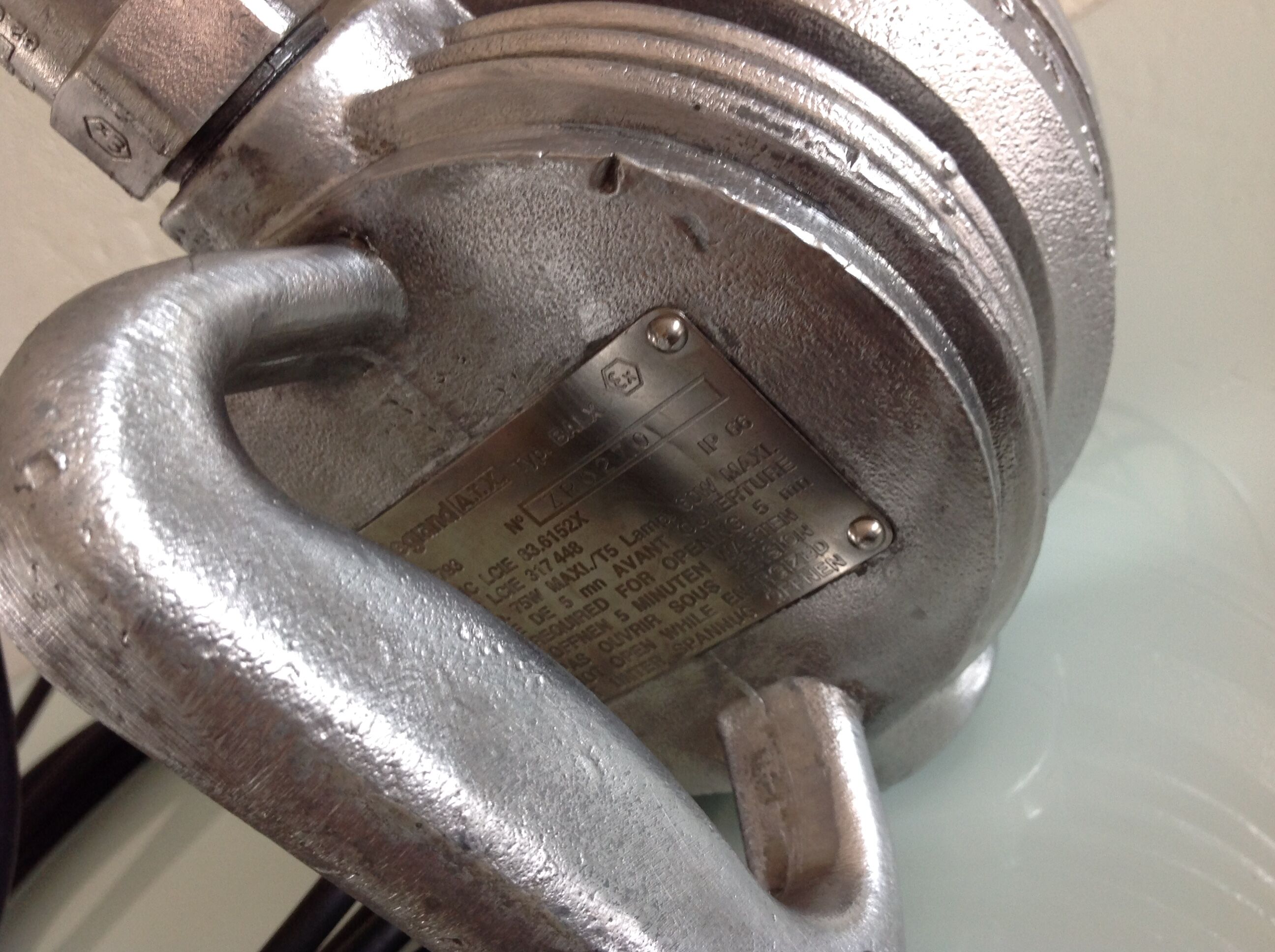 Legrand workshop walkman in industrial style aluminum