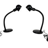 Elco Lite - 2 x table lamp/desk lamp - metal - West Germany - 70's