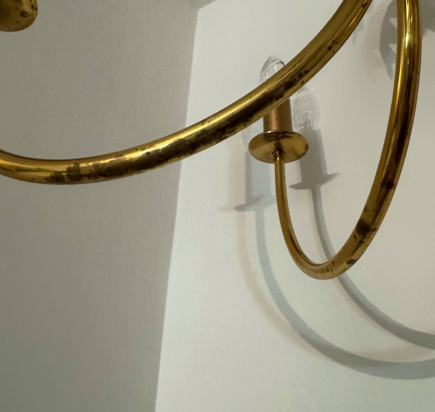 Lustre style Hollywood Regency années 80