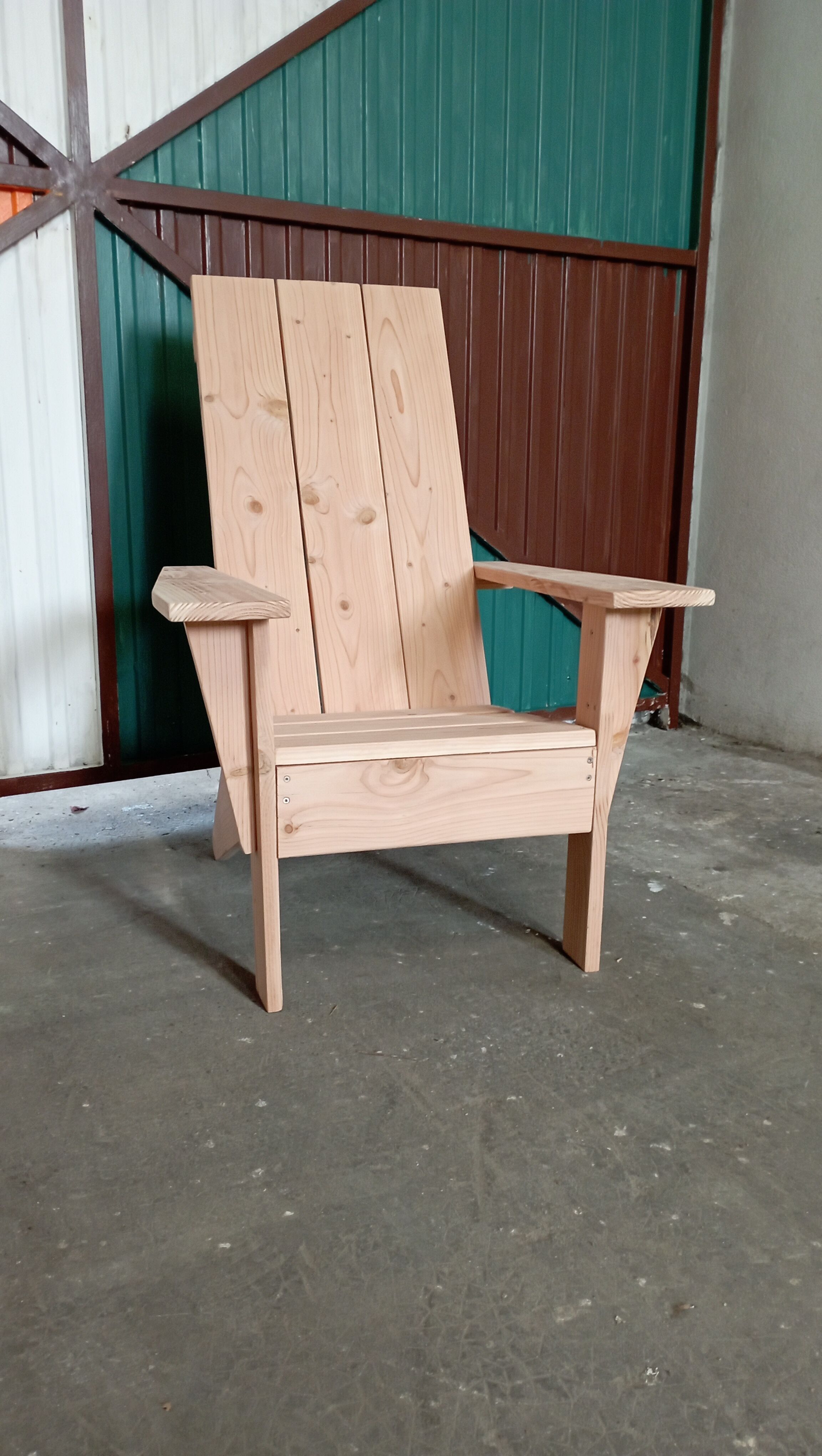 Adirondack garden armchair