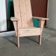 Adirondack garden armchair