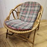 Rattan armchairs