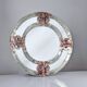 Venetian round mirror in pink and purple murano glass 1960s
