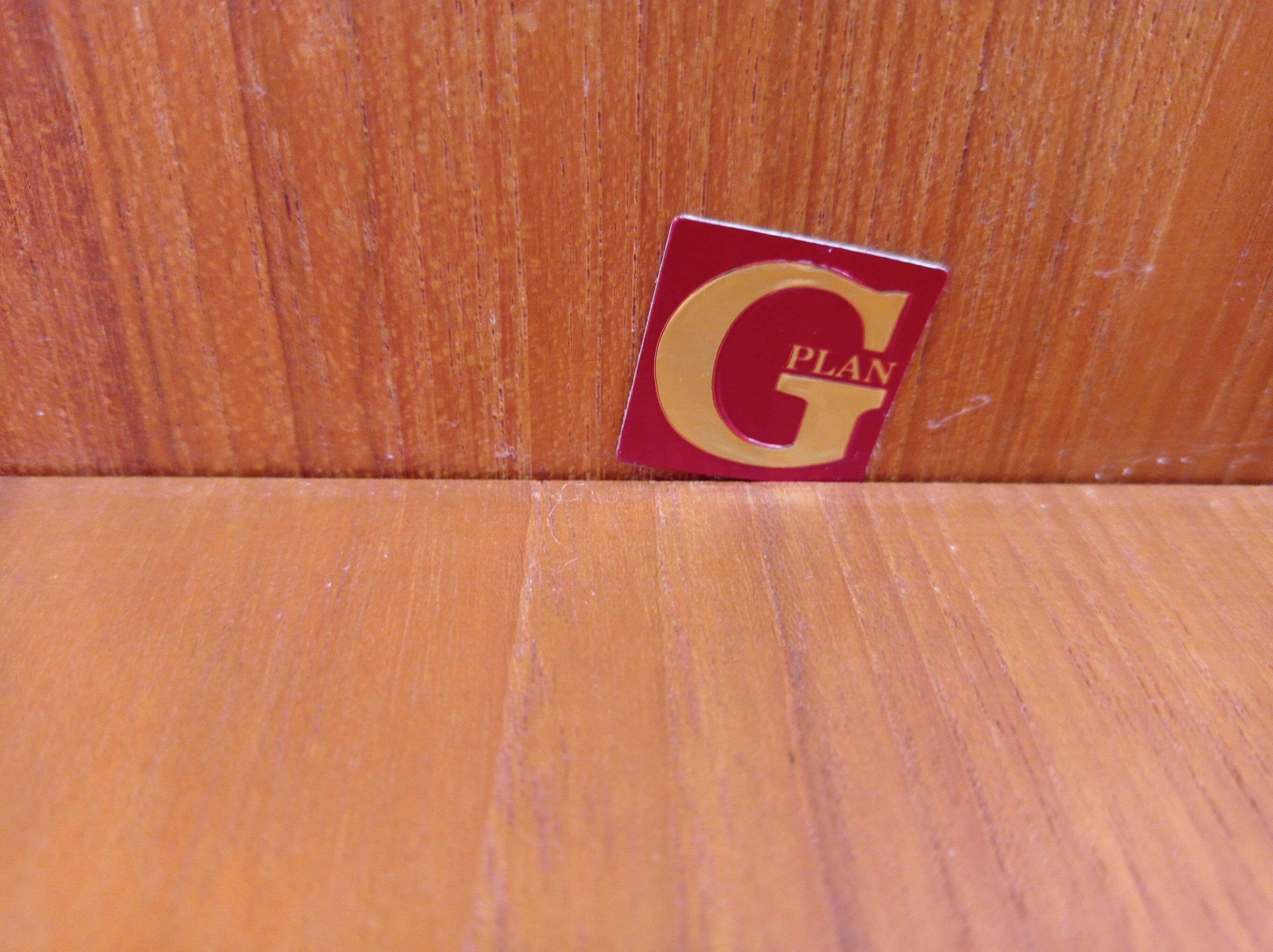 Teak wheeled coffee table for G Plan, 1987