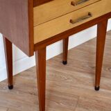 Scandinavian bedside table from the 60s