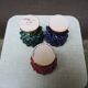 3 small pine cone bowls in ceramic Alemanna – Caltagirone